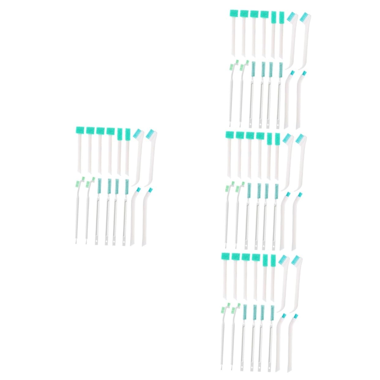 Cabilock 64stücke Teiliges Reinigungsbürsten-Set Für Flaschen Und Kleine Räume Vielseitige Detailbürsten Für Wasserflaschen Und Erreichbare Praktische Aufbewahrung Und Sichere