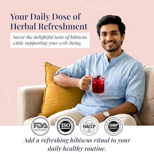 Image of Maadico 100% Fresh Premium Dried Hibiscus Tea, 50 Gms | Herbal Tea Petals | Antioxidant Rich Hibiscus Tea Leaves for Heart Health & Digestion | Boosts Immunity | Helps In Managing Hypertension |