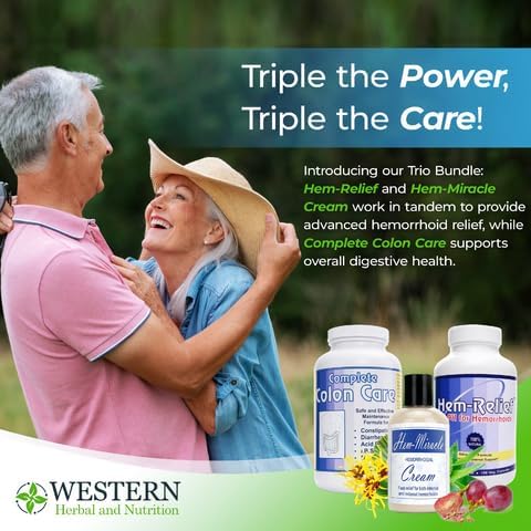 Miniatura 7 de Paquete de cuidado de hemorroides de hierbas occidentales y nutricionales producto completo para aliviar el dolor de hemorroides con píldoras de