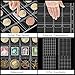 Homgaty 10 Sheets Coin Collection Supplies, Coin Pocket Page Coin Holders Stamp Binder Sheets Currency Collecting Album Book Sleeves (12, 20, 30 and 42 Pocket Pages)