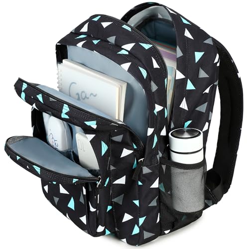 image for abshoo Classical Basic Geometry Mens School Backpack For College Teen 
