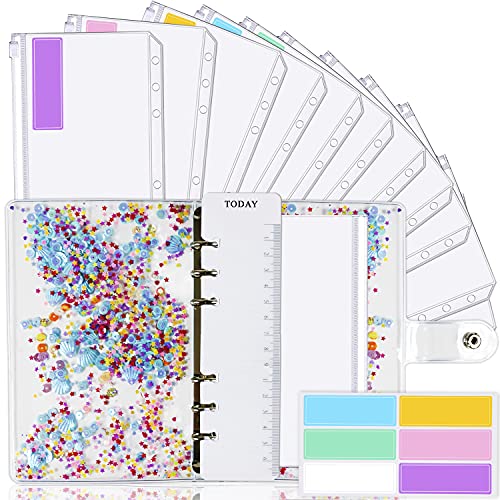Image of Sea Shell Money Organizer for Budgeting, Cash Budget Binder with Cash Envelopes, Money Binder & Envelopes for Budgeting, Stylish Budgeting Solution for Organizing Personal Finances