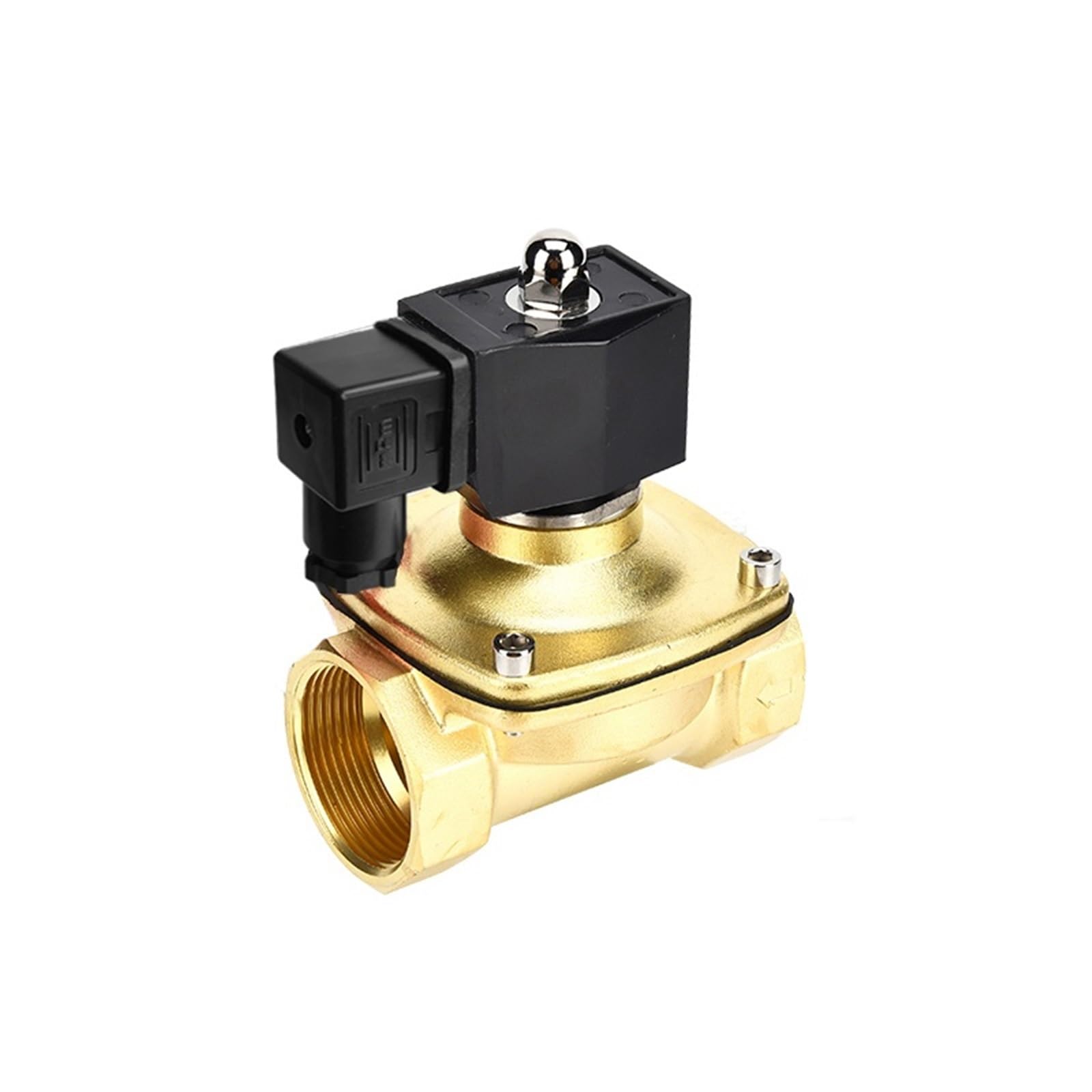 Normalnie zamknięty zawór elektromagnetyczny z mosiądzu 3/8", 1/2", 3/4", 1", 1-1/4", 1-1/2", 2", 2", cewka IP65, zawór przełącznikowy 220 V, woda (NPT-240VAC,0,75 cala)