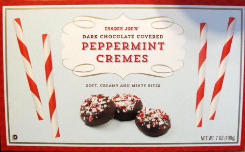 Trader Joe's Dark Chocolate Covered Peppermint Cremes