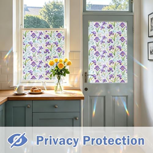Vinilo Decorativo para Ventana Efecto Vidrio Teñido miniatura 4