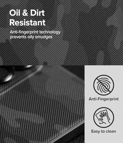 Image of Ringke Onyx Compatible with Samsung Galaxy S25 Edge Case Cover Rugged Flexible Durable Anti-Slip TPU Protection Shockproof S25 Edge Back Cover - Camo Black