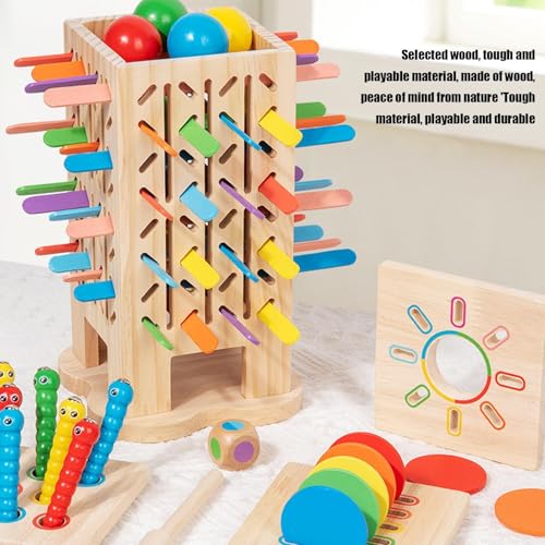 Jeu de société éducatif pour stimuler la concentration des enfants - 4
