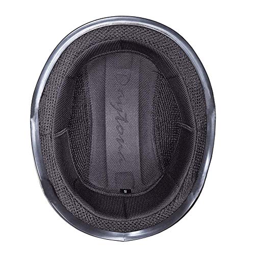 Daytona Helmets Half Skull Cap Motorcycle Helmet – Dot Approved [Barbed Roses] [L] #TOP6