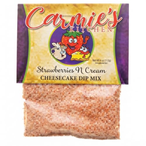Carmie's Kitchen Strawberries N'Cream Cheesecake Dip Mix