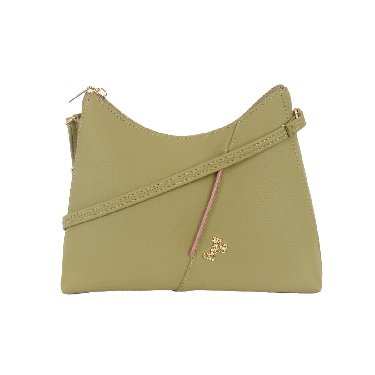 Baggit Women Green Hobo Sling Bag Xs Size | Ladies Stylish Casual Cross Body Purse Handbag (B0CPJNTN4Y) Amazon Price History, Amazon Price Tracker