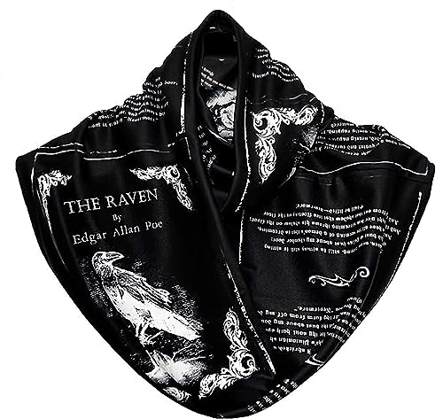 Edgar Allan Poe The Raven Infinity Scarf