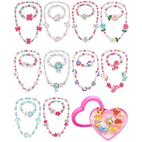 Hicarer 30-Piece Princess Jewelry Set Cover