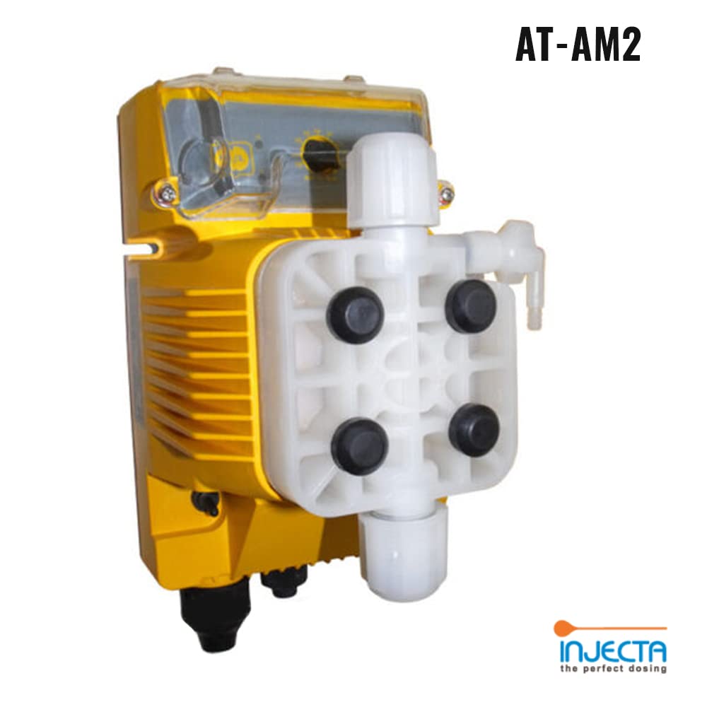 AcquaHOME® POMPA DOSATRICE ELETTROMAGNETICA ATENA PORTATA PROPOZIONALE 5 L/H - 8 BAR - ANALOGICA/DIGITALE - INJECTA (AT-MT2, digitale a portata proporzionale)