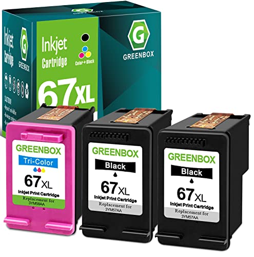 Cartouche HP 67XL noire et couleur pour remplacer vos encres vides sans bloquer l'imprimante