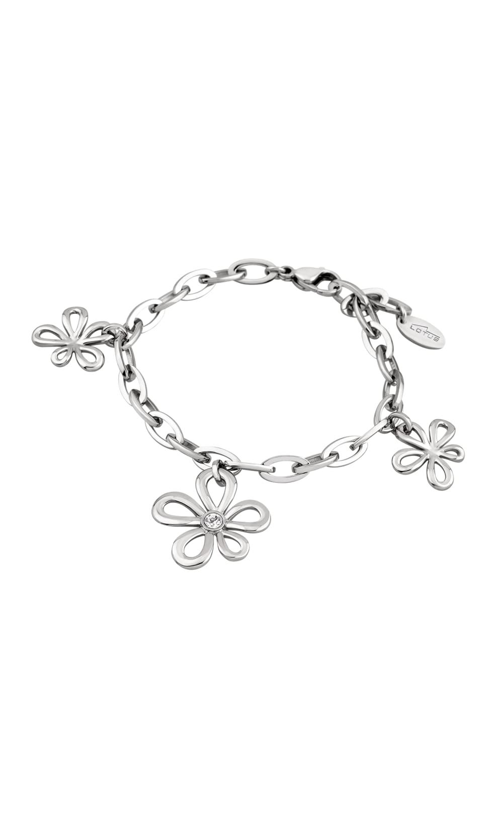 LOTUS STYLEPulsera LS1535-2/1 Outlet Joyas Acero inoxidable 316l Flor 209.30 mm Mujer