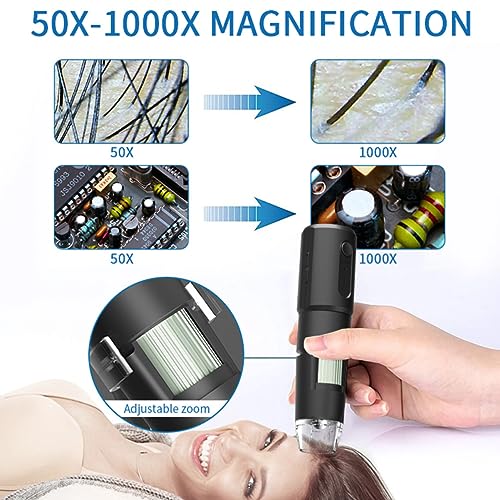 Microscope numérique USB à LED pour observation scientifique précise - 6