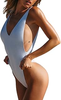 Traje Verde Traje de Baño Bikini Color Puro Chica bajo Traje de Fútbol