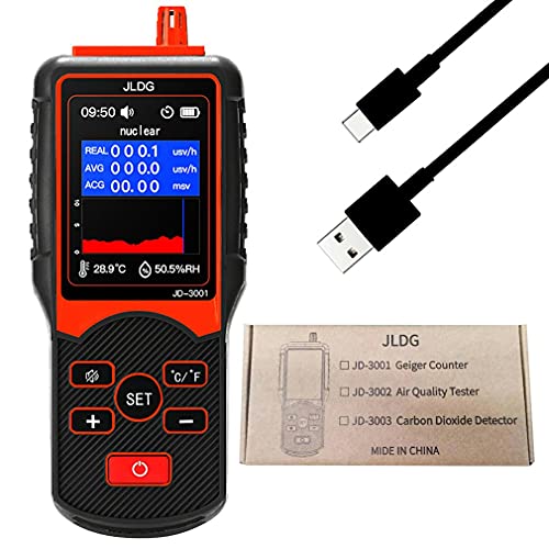 Contador Geiger Detector Radiación Electromagnética HFCCJD-3001 miniatura 2