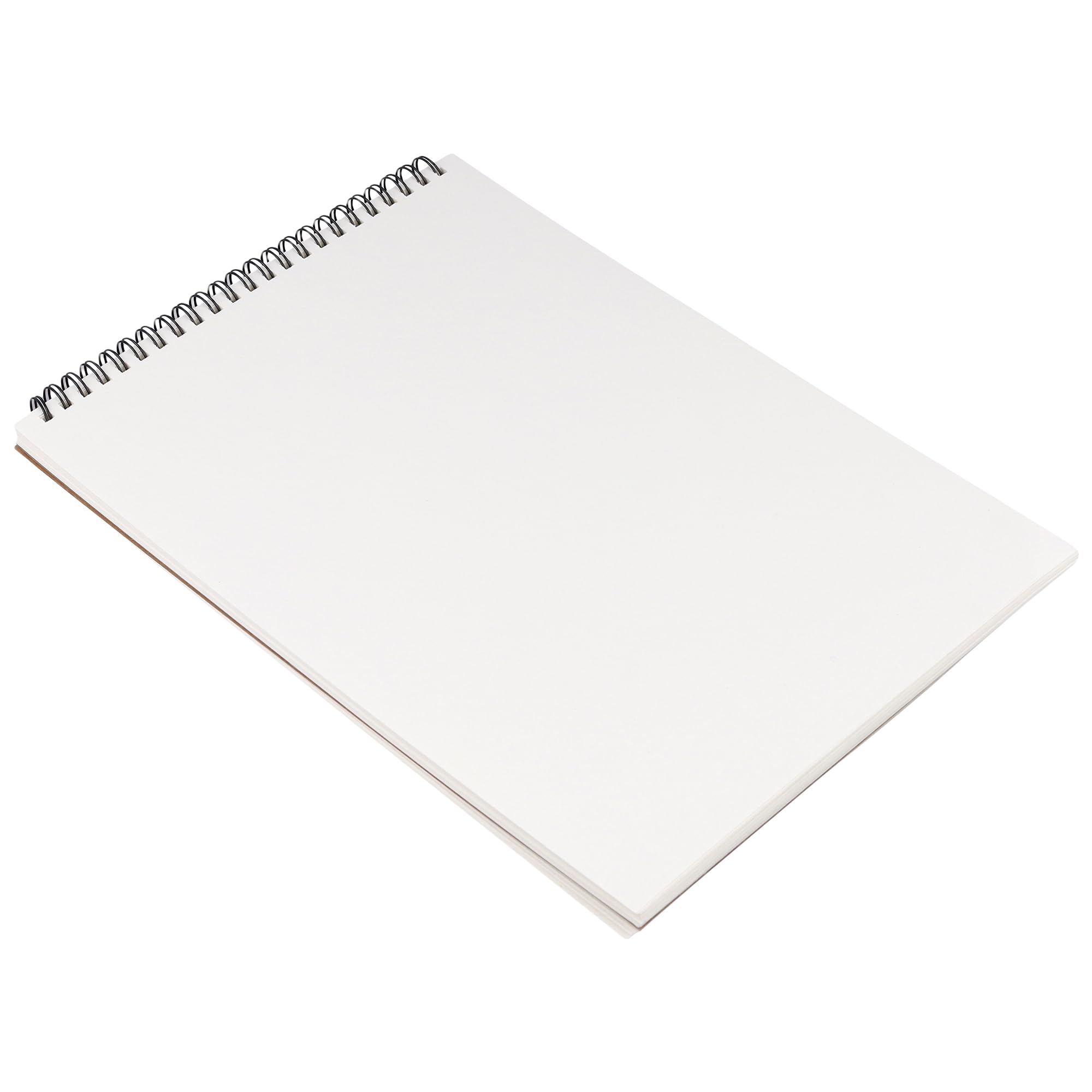 MUKCHAP Spiral-Skizzenbuch, A4, 160 g/m², gebunden, Hardcover, Querformat, 30 Blatt/60 Seiten, Kraft-Zeichenblock für Hochformat, Malerei, 8 Stück