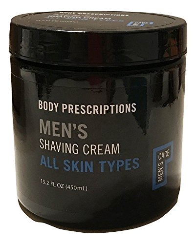 Body Prescriptions Men's Shaving Cream, All Skin Types, 15.2 fl. oz.