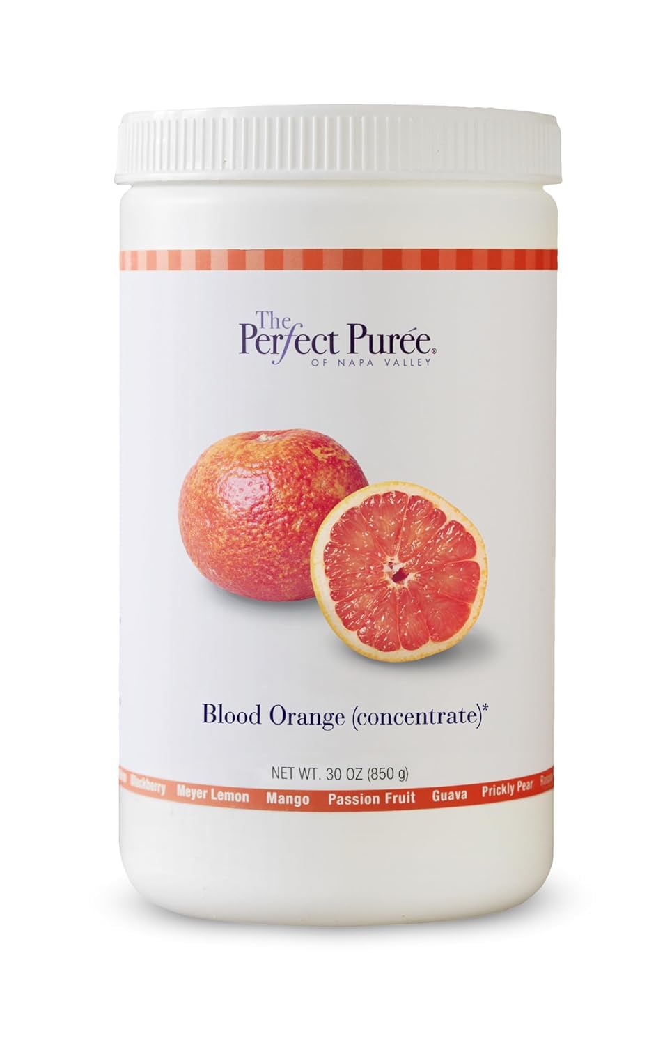 The Perfect Puree Blood Orange Concentrate, 30 Ounce - 6 per case.
