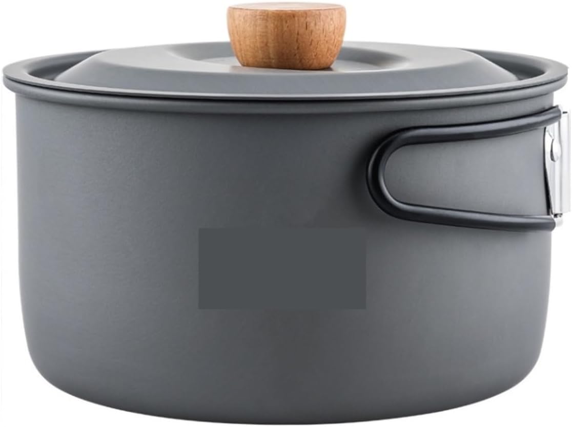 Camping Cookware Outdoor Picnic Pots Camping Cookers Kitchen Utensils Portable Small Hot Pot Cooking Outdoor Picnic