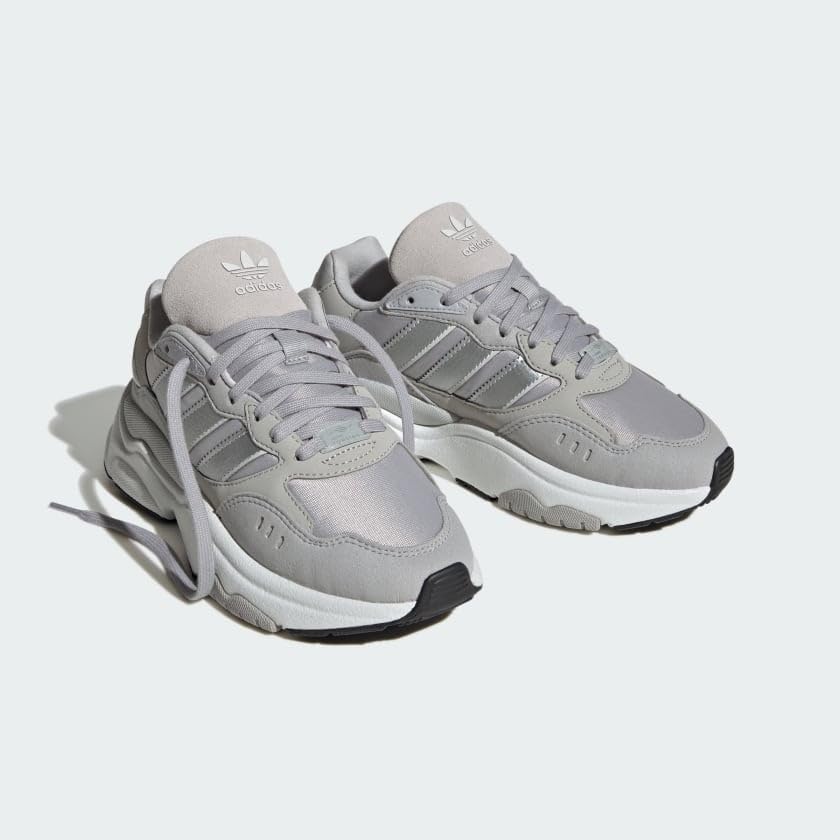 adidas Retropy F90 Shoes Kids', Grey, Size 5.54