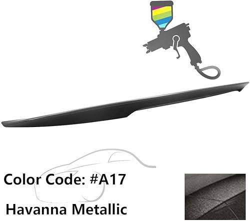 Miniatura 2 de Spoiler de cajuela de alta patada compatible con 07-13 BMW E92 2Dr Coupé de fabricante de equipo original, #A17 Havanna Metálico