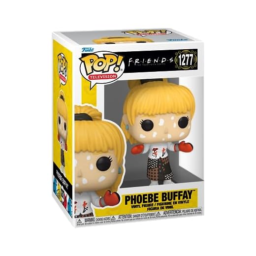 Funko Pop! TV: Friends - Phoebe Buffay - 1/6 de Probabilidades de Obtener la RARA Variante Chaseicken Pox - Figura de Vinilo Coleccionable - Idea de Regalo- Mercancia Oficial - TV Fans