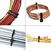 Cable Ties Black, 100 Pack Zip Ties 12 inch Long, 300mm x 3.6mm 40lbs Tensile Strength with UV Resistant, Nylon Plastic Self Locking Large Heavy Duty Cable Wrap for Tidy Wires Home Workshop and Garden #4