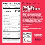 Legendary Foods 22g Protein Pastry 0g Added Sugar, Low Carb, Gluten Conscious, Keto Snack, Ideal for Glucose Management, Includes Whey Protein Isolate, 8 Pack Frosted Strawberry - Image 2