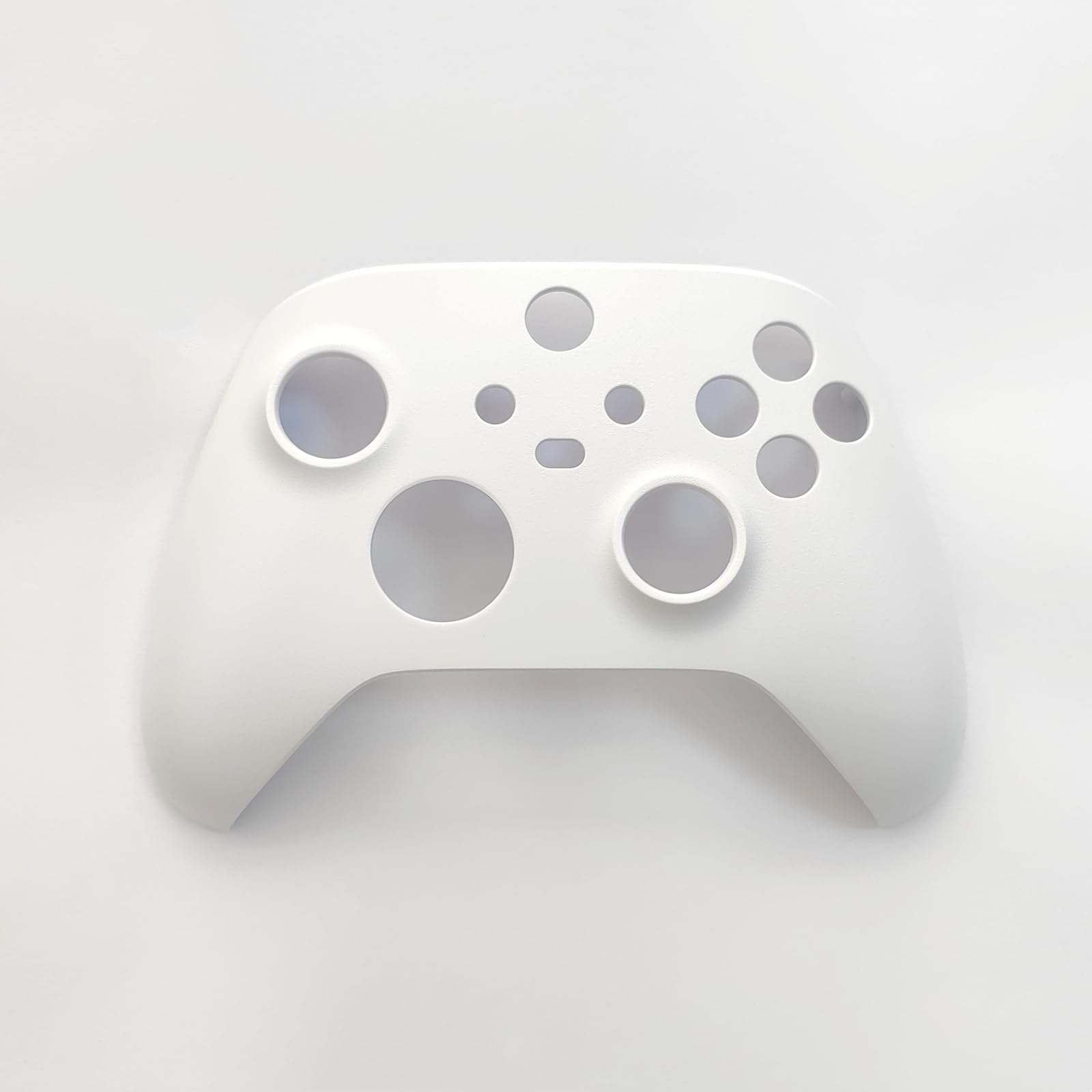 Hzxkqmil Zestaw Wymienna Obudowa dla Xbox Series X/S Kontrolera, Przednia Okładka Boczne Uchwyty D-pad Przyciski ABXY Przycisk View/Menu/Share & Drążki dla Xbox Series X/S (Biały)
