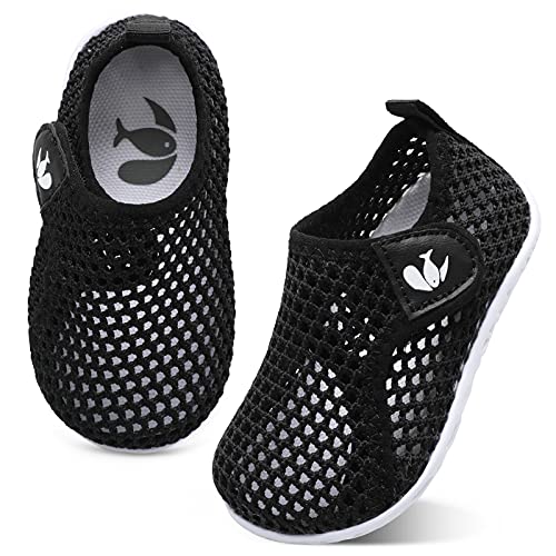 Image of FEETCITY Baby Boys Girls Water Sport Shoes Barefoot Kids Aqua Socks Quick-Dry Beach Swim Pool Shoes