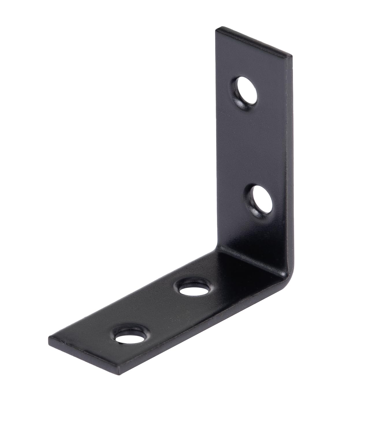 Alberts 824587 Stuhlwinkel - galvanisch blau verzinkt - schwarz - kunststoffbeschichtet - 40 x 40 x 15 mm | 50er Set