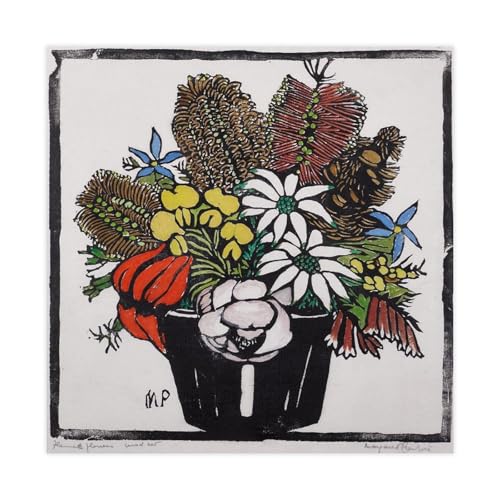 Toile Déco Margaret Preston Fleurs une Impression d'Art Haut de Gamme
