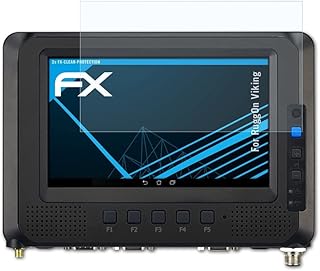 atFoliX Screen Protection Film compatible with RuggOn Viking Screen Protector, ultra-clear FX Protective Film (Set of 2)