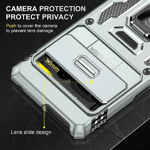Coque compatible Google Pixel 7 Pro béquille métal étui de protection antichoc