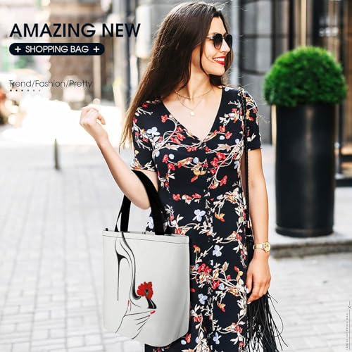 Sac à main femme grand format anti-encombrement pour shopping et voyage