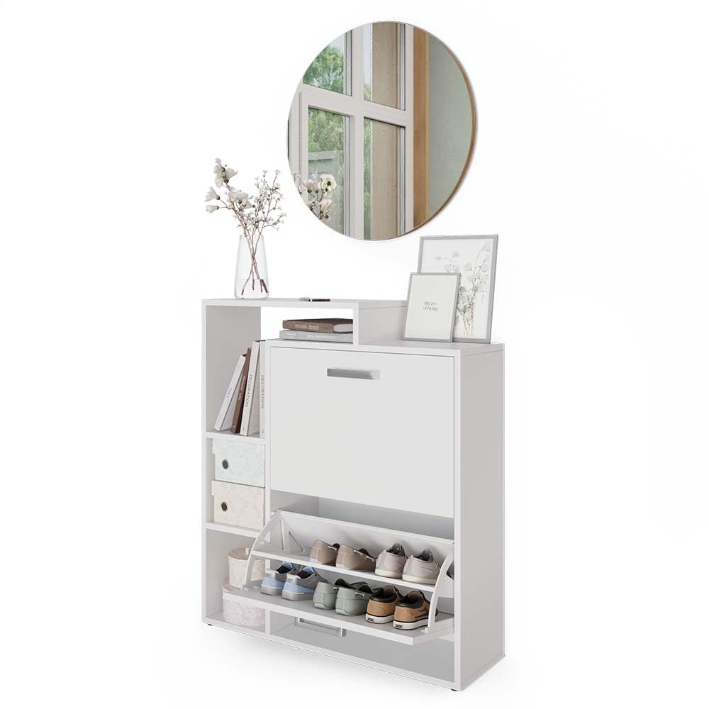 Vicco Mueble zapatero Orlando, Blanco