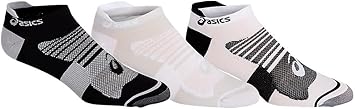 ASICS Mens QUICK LYTE PLUS 3PK SOCKS Training Accessories