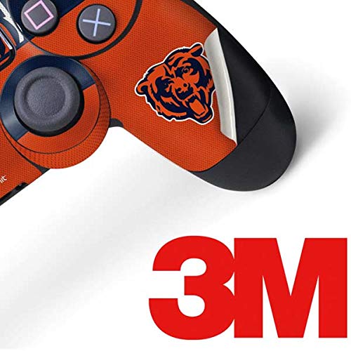 Skinit Decal Gaming Skin Compatible with PS4 Controller - Officially Licensed NFL Chicago Bears Zone Block Design