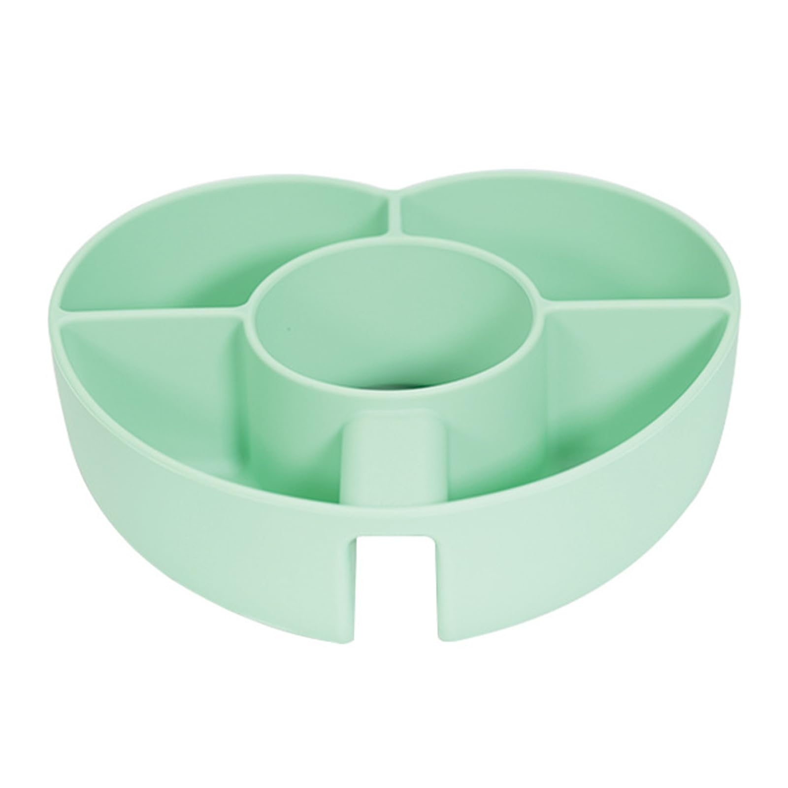 TQUXNGA Spill Resistant Divider for 40oz Tumblers Dishwasher Safe Easy to Carry for on the Go Snacking Glass Plate