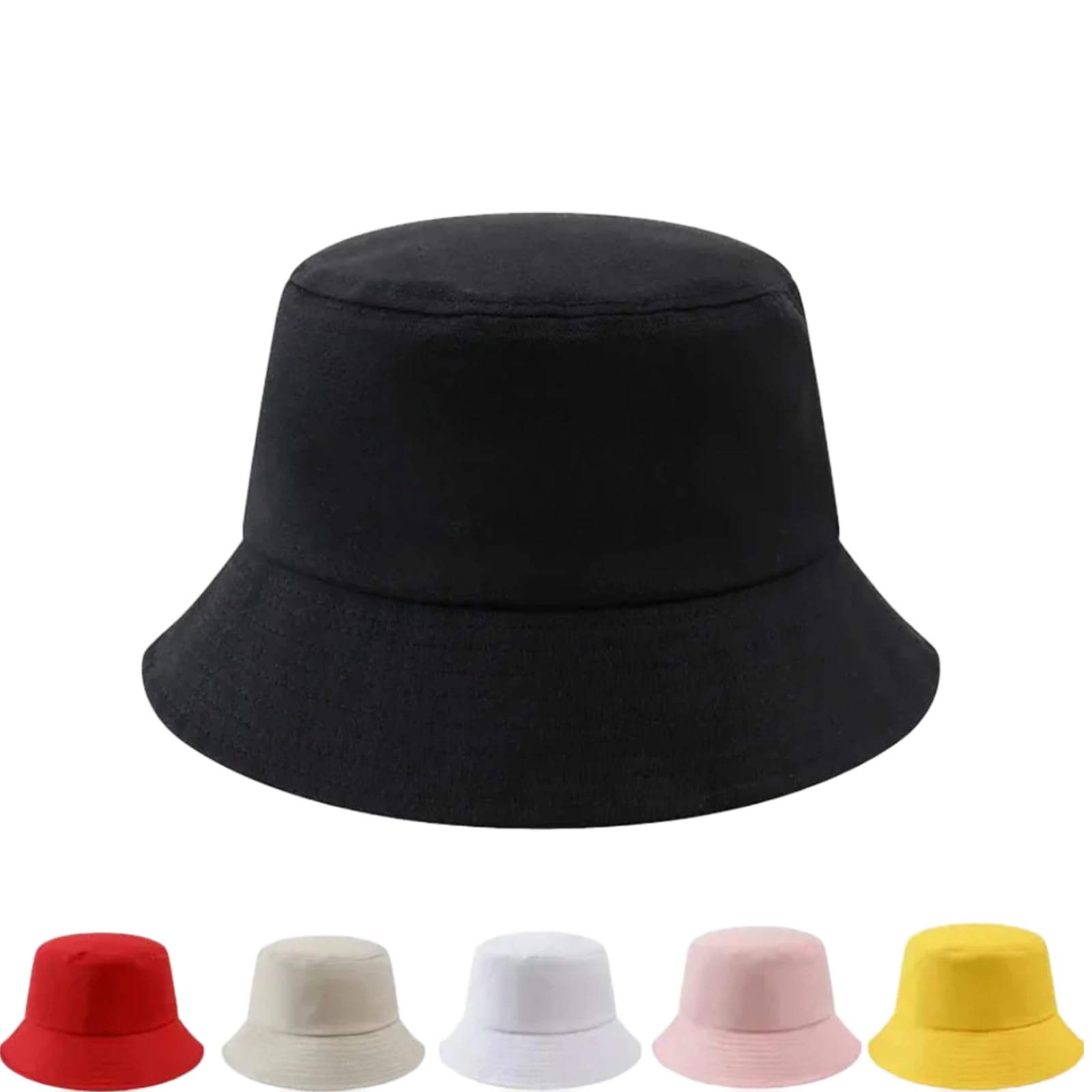 Cappello a Secchiello per Uomini Donne Cappelli da Pescatore da Pesca all'aperto Sun Beach Unisex Donne