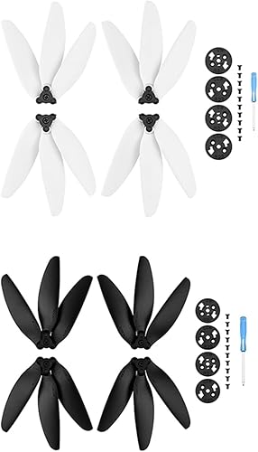 Miniatura 8 de SeiZed Accesorios para drones DJI Mini 2SE Mavic Mini Hélice de liberación rápida plegable de tres aspas Ventiladores de ala de repuesto de paleta