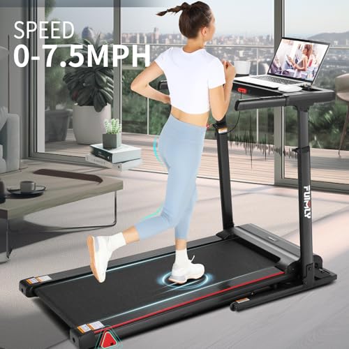 Caminadora con escritorio ajustable y capacidad 300 lb miniatura 3