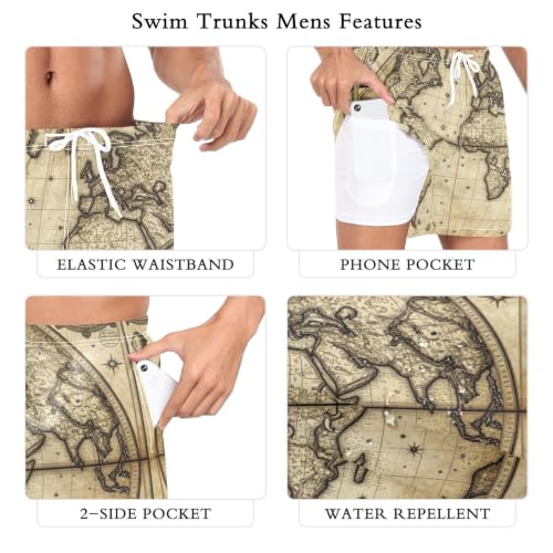 Pantalones cortos de playa de secado rápido con ajuste cómodo 6