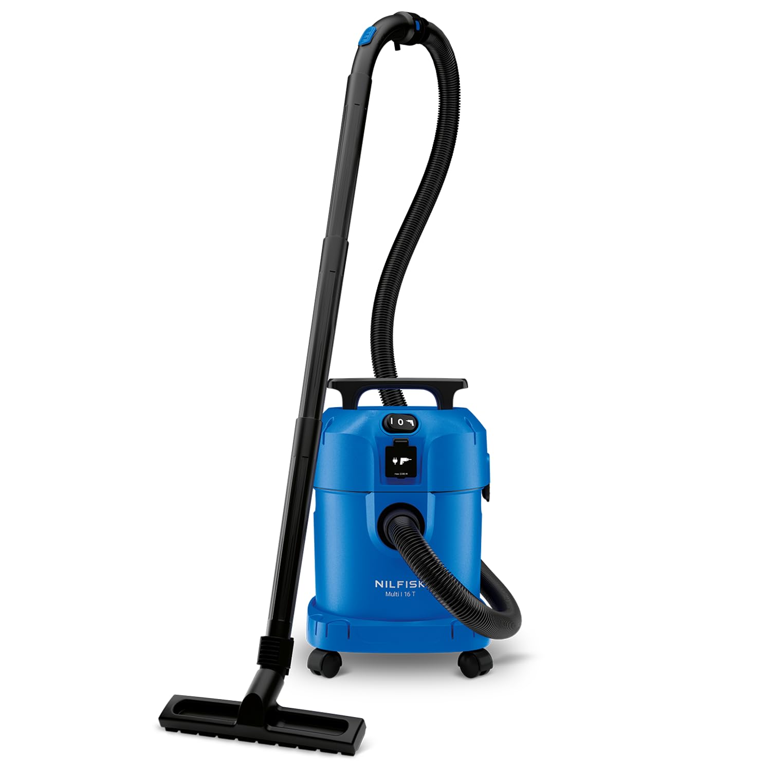 Nilfisk Aspirador de Agua y Polvo Multi I 16 L T con Toma Eléctrica (1100W)