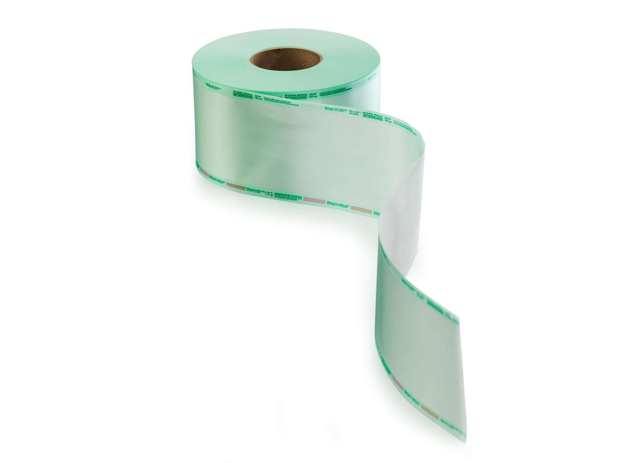 Sterilisationsrolle Sterilfolie auf Rolle 200 Meter für Autoklaven mit Indikator Breite 150 mm