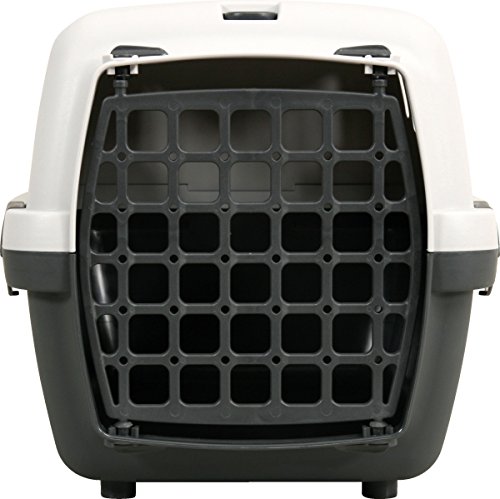 TLW direkt Trixie 39811 - Caja de Transporte (48 x 32 x 31 cm), Color Gris