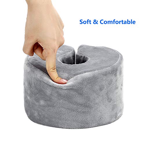 Foot Elevation Pillow Ankle Support Foot Elevator Cushion Pillows Foam Foot Heel Elevator Wedge Medical Ankle Rest Protector Sleeping Surgery Recovery for Preventing Bed Sore and Ulcers - Thumbnail 6
